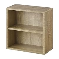 Amazon.co.jp: ぼん家具 本棚 スリム 飾り棚 木製 薄型 CDラック 幅